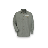 Plunkett's - Red Kap Long-Sleeve Microcheck Work Shirt